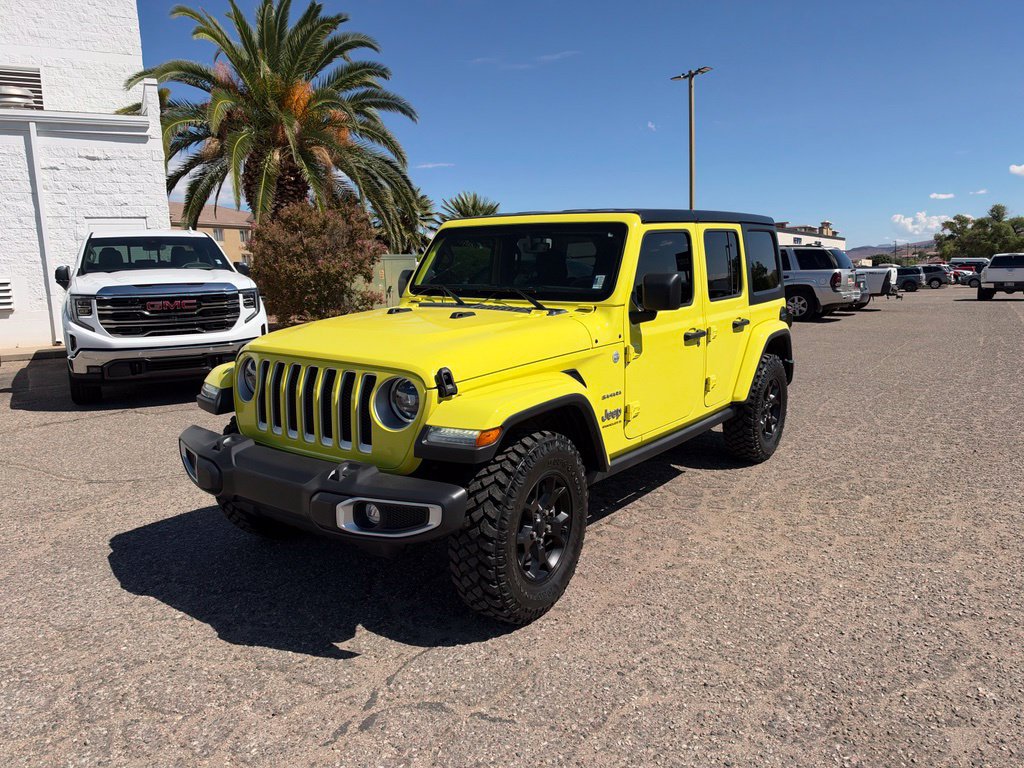 Used 2023 Jeep Wrangler Unlimited Sahara w/ LED Lighting Group AWD/4WD image 1