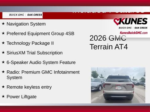 New 2026 GMC Terrain AT4 w/ Technology Package II image 3