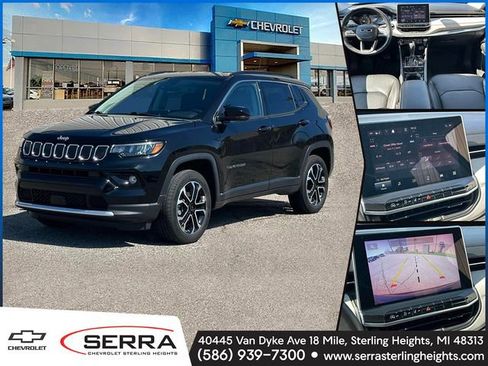 Used 2022 Jeep Compass Limited AWD/4WD image 1