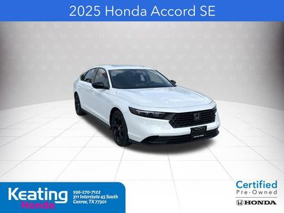 Used 2025 Honda Accord SE