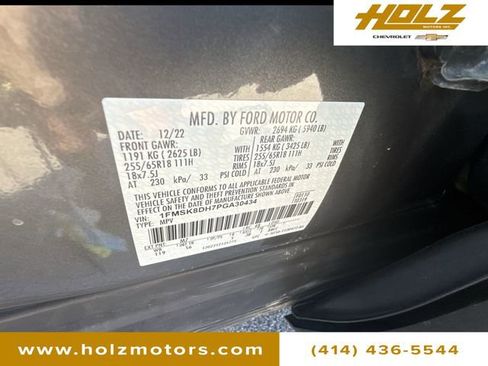 Used 2023 Ford Explorer XLT w/ Equipment Group 202A image 32