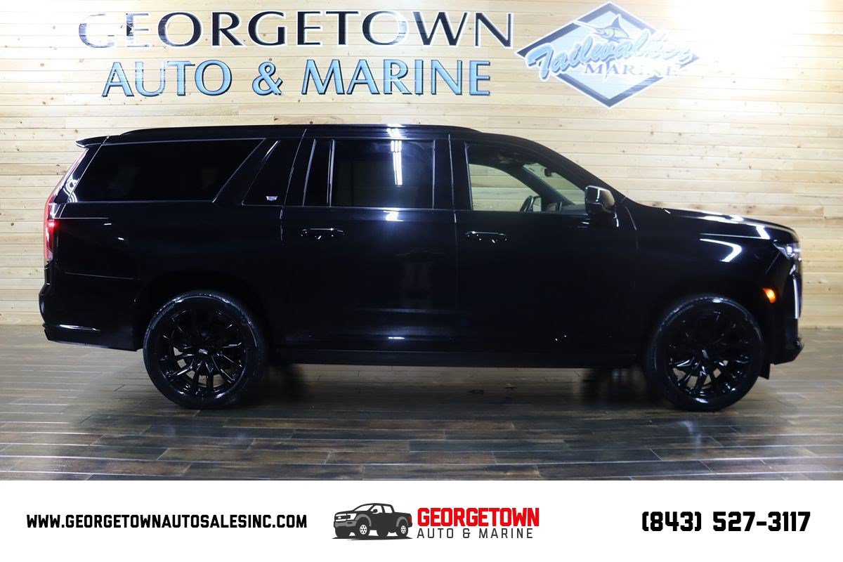 Used 2024 Cadillac Escalade ESV Sport w/ LPO, ONYX Package AWD/4WD image 1