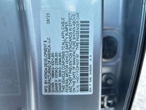 Used 2023 Honda Accord LX image 2
