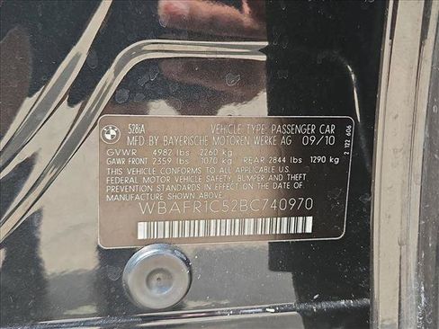 Used 2011 BMW 528i Sedan RWD image 23