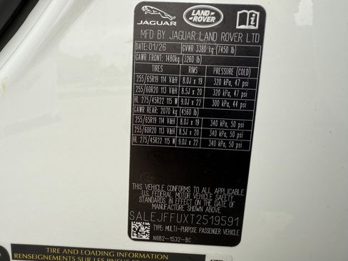 New 2026 Land Rover Defender 130 S AWD/4WD image 18