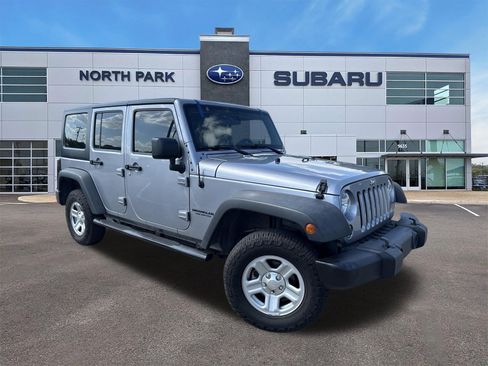 Used 2015 Jeep Wrangler Unlimited Sport w/ Connectivity Group AWD/4WD image 1