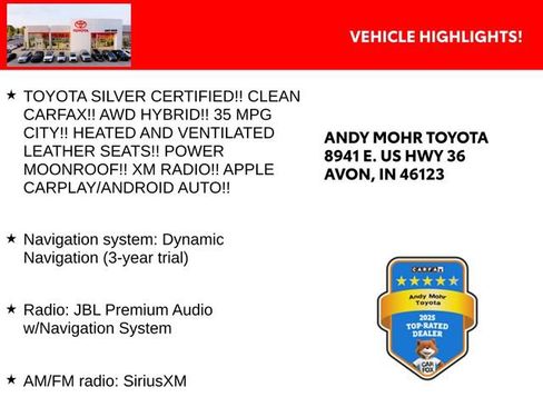 Certified 2021 Toyota Highlander Limited AWD/4WD image 2