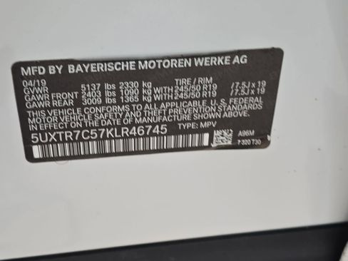 Used 2019 BMW X3 sDrive30i w/ Convenience Package image 34