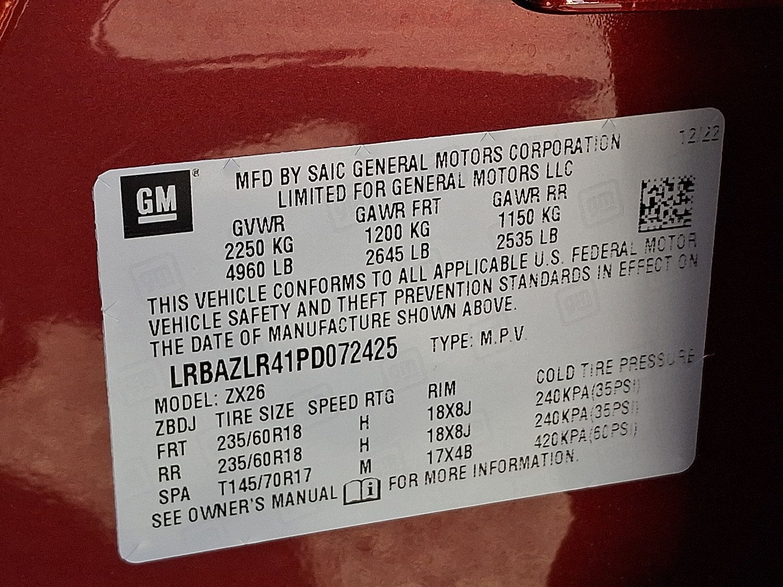 Certified 2023 Buick Envision Preferred FWD image 27