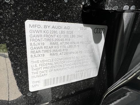 Used 2026 Audi Q3 quattro 2.0T AWD/4WD image 37