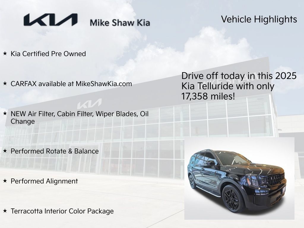 Certified 2025 Kia Telluride EX X-Line AWD/4WD image 10