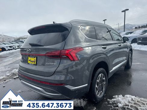 Used 2023 Hyundai Santa Fe Blue w/ Cargo Package image 3