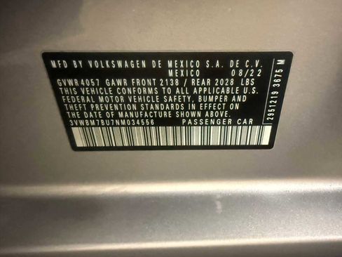 Certified 2022 Volkswagen Jetta Sport image 37