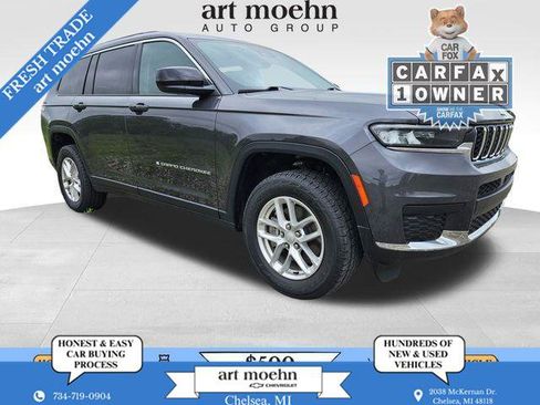 Used 2022 Jeep Grand Cherokee L Laredo w/ Luxury Tech Group I AWD/4WD image 1