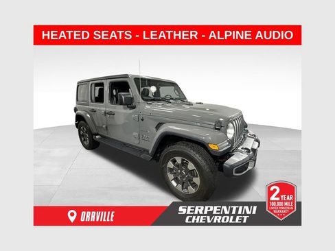 Used 2020 Jeep Wrangler Unlimited Sahara w/ Dual Top Group AWD/4WD image 1