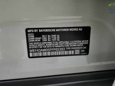 Used 2023 BMW i4 eDrive35 w/ Premium Package RWD image 61