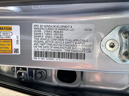 Certified 2025 Honda Accord Sport image 14