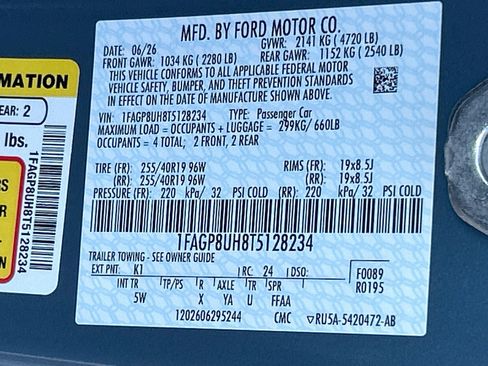 New 2026 Ford Mustang Premium RWD image 20