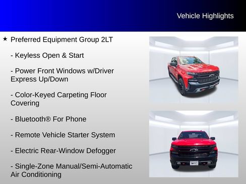 Used 2020 Chevrolet Silverado 1500 LT Trail Boss w/ Convenience Package AWD/4WD image 12