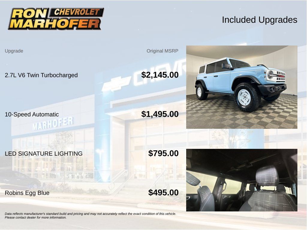 Used 2024 Ford Bronco Heritage Edition AWD/4WD image 6