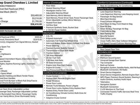 Used 2023 Jeep Grand Cherokee L Limited AWD/4WD image 5