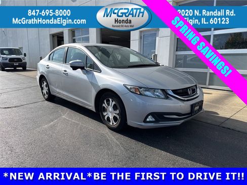 Used 2015 Honda Civic Hybrid Sedan image 1