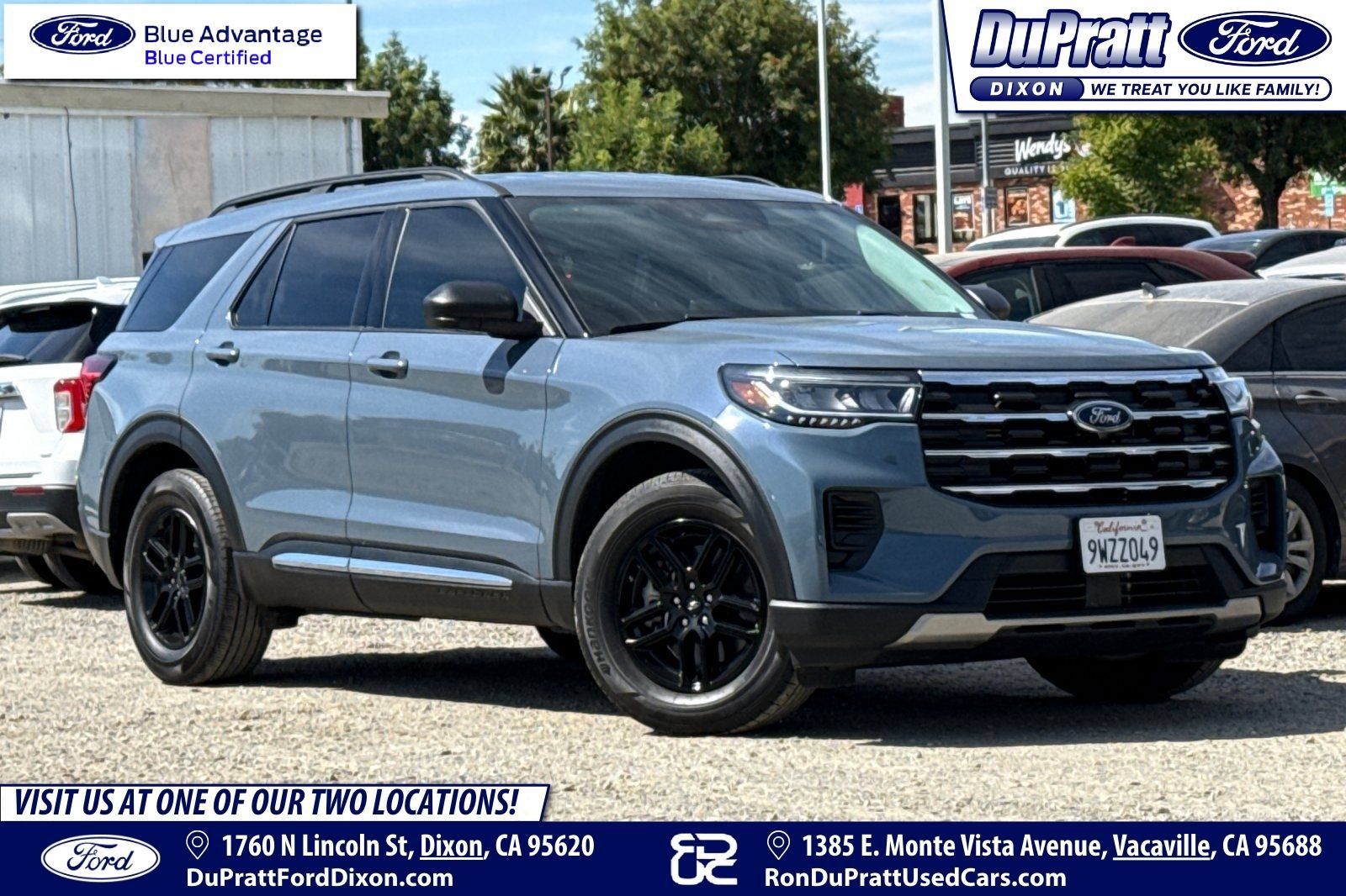 Certified 2025 Ford Explorer Active RWD image 1