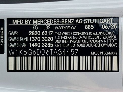 New 2026 Mercedes-Benz S 500 4MATIC image 24