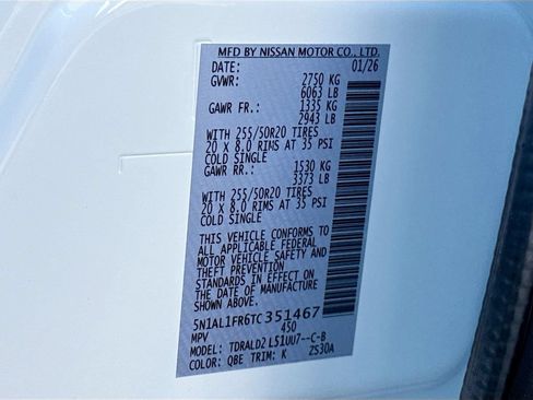 Certified 2026 INFINITI QX60 Luxe w/ Cargo Package FWD image 36