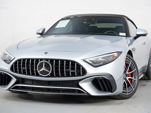 Used 2022 Mercedes-Benz SL 55 AMG AMG SL 55 w/ Driver Assist Pac image 3