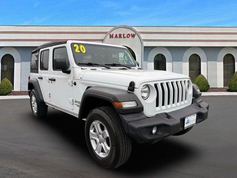 Certified 2020 Jeep Wrangler Unlimited Sport S image 1