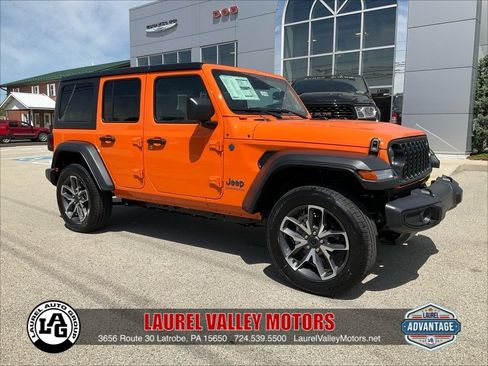 New 2025 Jeep Wrangler Unlimited Sport S 4xe w/ Convenience Group AWD/4WD image 1