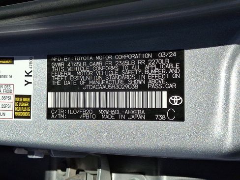 Used 2024 Toyota Prius LE image 22