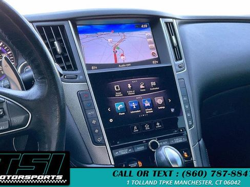 Used 2017 INFINITI Q50 Red Sport 400 image 6