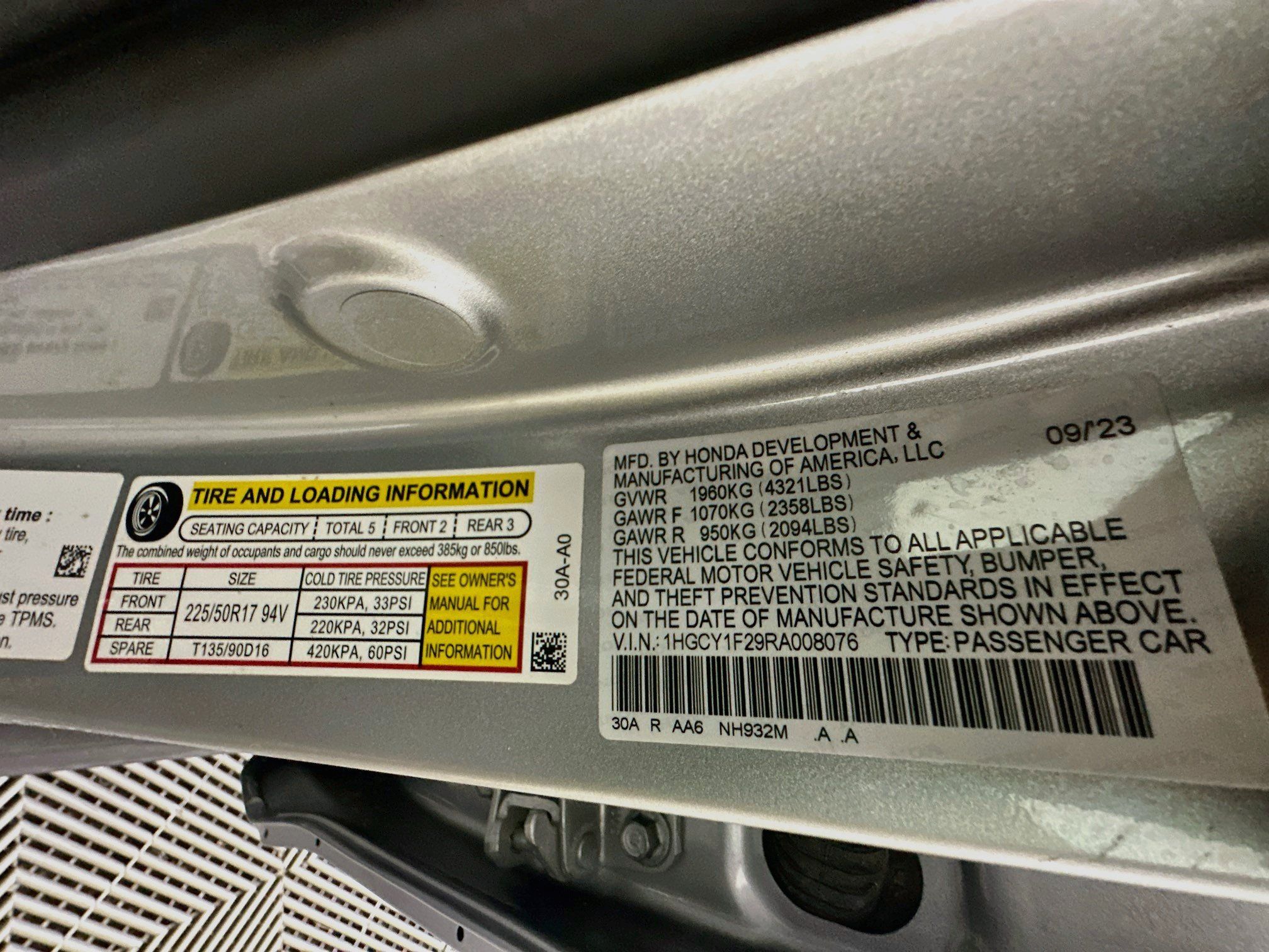 Used 2024 Honda Accord LX image 12