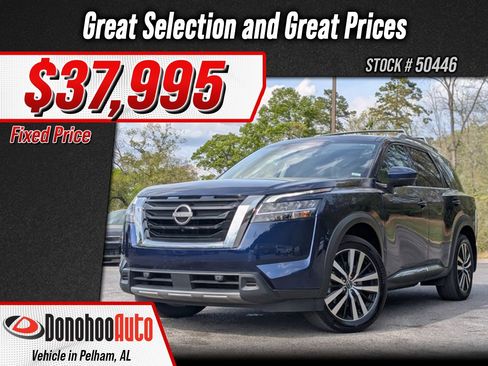 Used 2024 Nissan Pathfinder Platinum w/ Cargo Package image 1