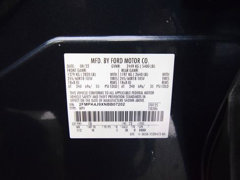 Used 2022 Ford Edge SEL AWD/4WD image 29