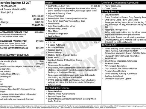 Used 2015 Chevrolet Equinox LT w/ Chrome Appearance Package FWD image 33