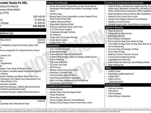 New 2026 Hyundai Santa Fe SEL image 6