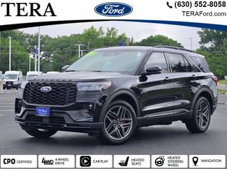 Certified 2025 Ford Explorer ST-Line w/ ST-Line Street Pack AWD/4WD 360° Tour