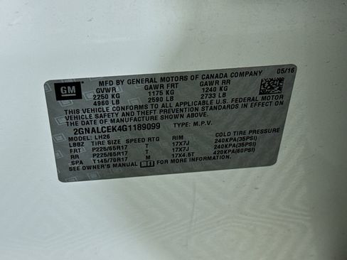 Used 2016 Chevrolet Equinox LT FWD image 37