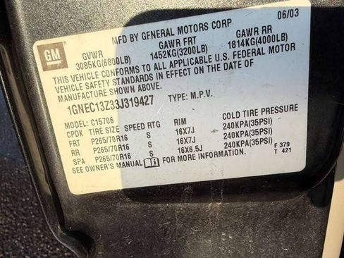 Used 2003 Chevrolet Tahoe LS image 29