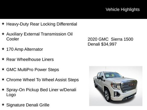 Used 2020 GMC Sierra 1500 Denali w/ Denali Ultimate Package image 10