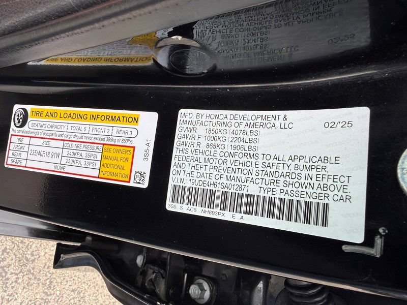 Used 2025 Acura Integra A-Spec w/ Technology Package FWD image 40