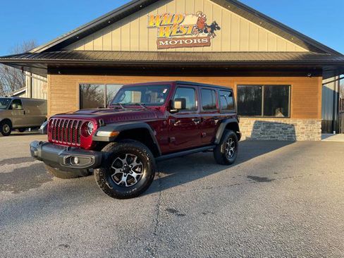 Used 2021 Jeep Wrangler Unlimited Rubicon w/ LED Lighting Group AWD/4WD image 1