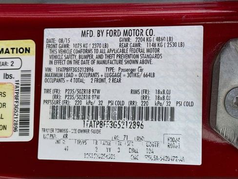 Used 2016 Ford Mustang GT Premium image 30