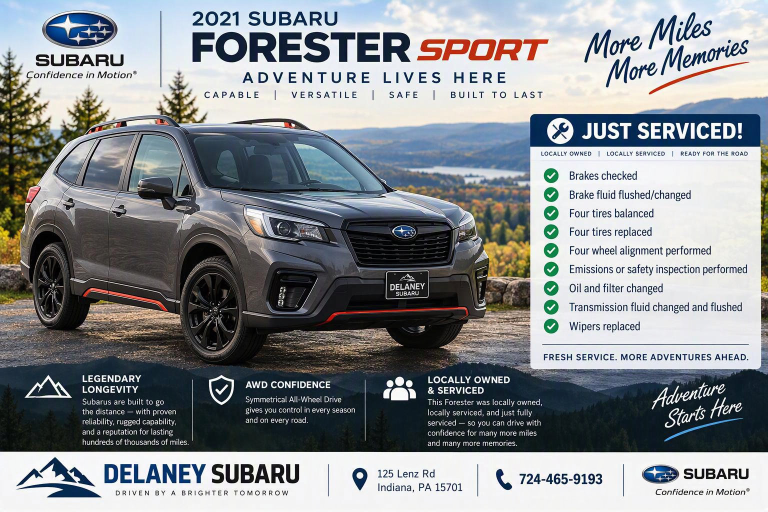 Used 2021 Subaru Forester Sport AWD/4WD image 2