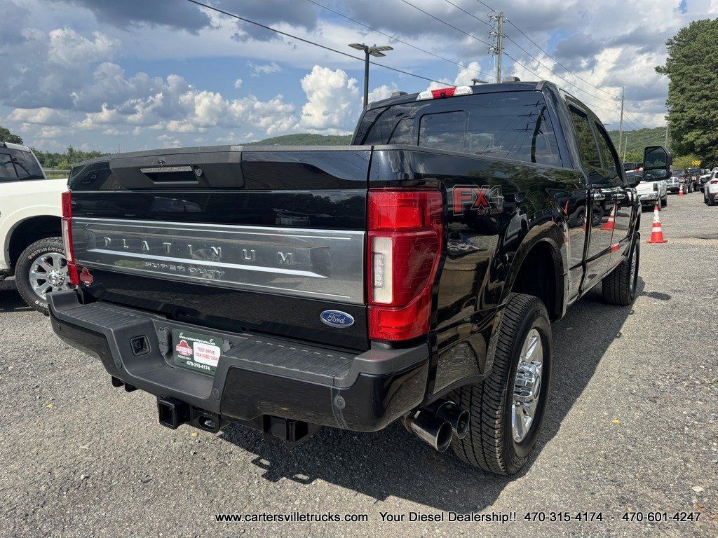 Used 2020 Ford F350 Platinum w/ FX4 Off-Road Package AWD/4WD image 7