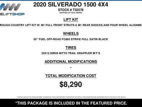 Used 2020 Chevrolet Silverado 1500 LT Trail Boss AWD/4WD image 2