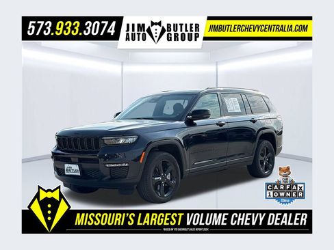 Used 2024 Jeep Grand Cherokee L Limited w/ Black Appearance Package AWD/4WD image 1